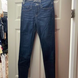 Express Women's Dark Blue Jeans